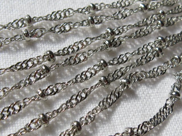 デザインチェーン№１　シルバー2